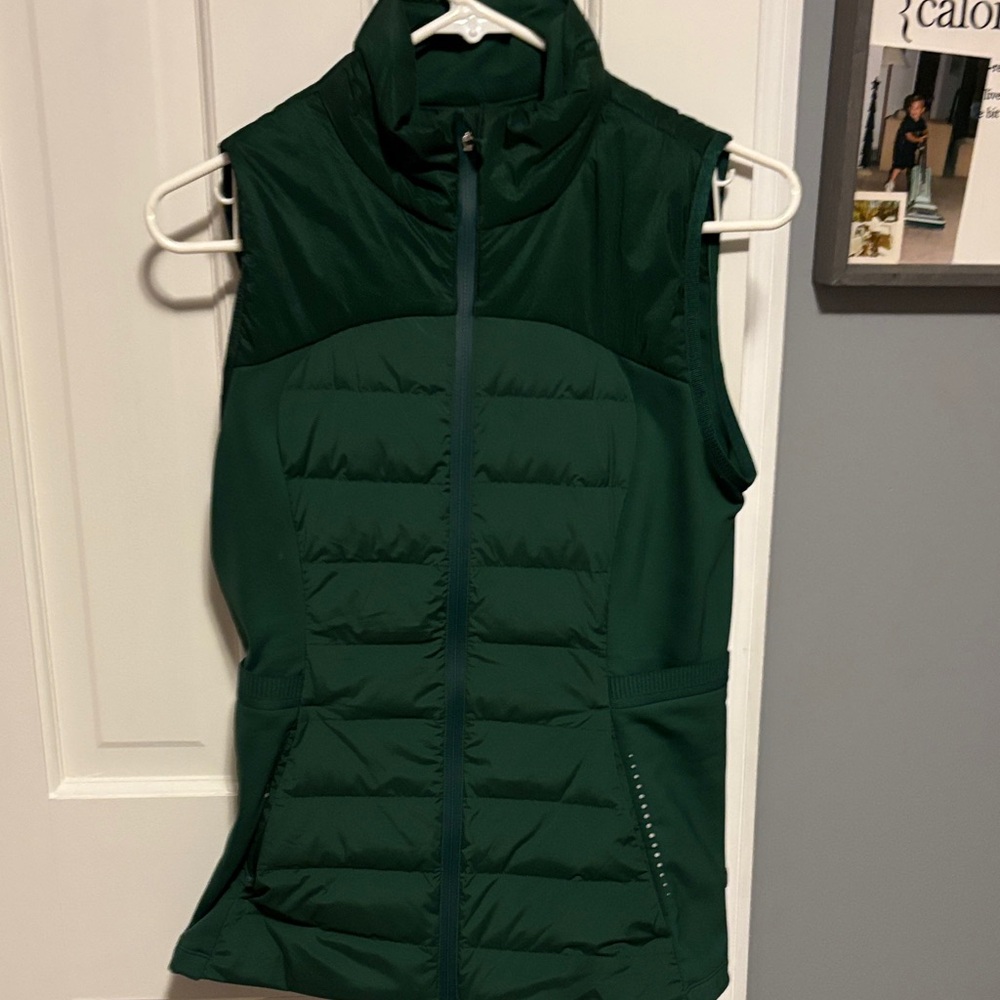 Lululemon Athletica Dark Green Puffer Vest